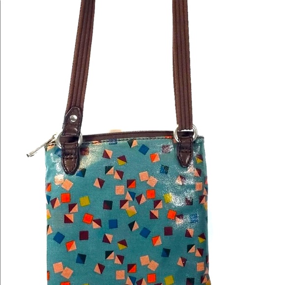 EUC FOSSIL KEY PER CROSSBODY - Picture 2 of 7